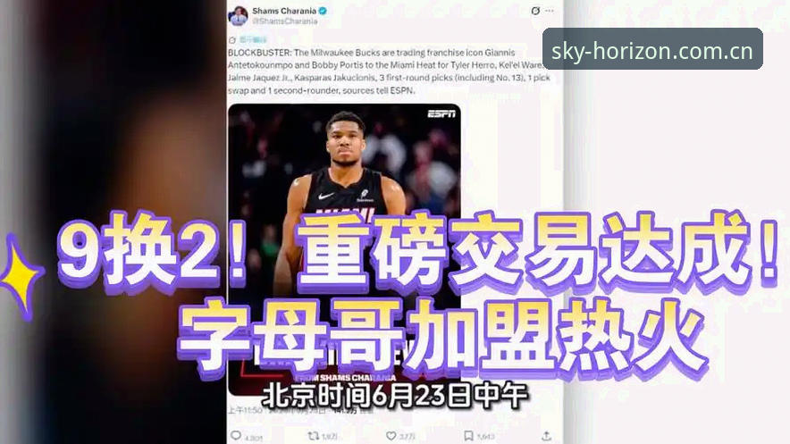 一方视野一方天 CN 版下载 字母哥转会热火几近成真?3个关键信号和一个被忽视的风险